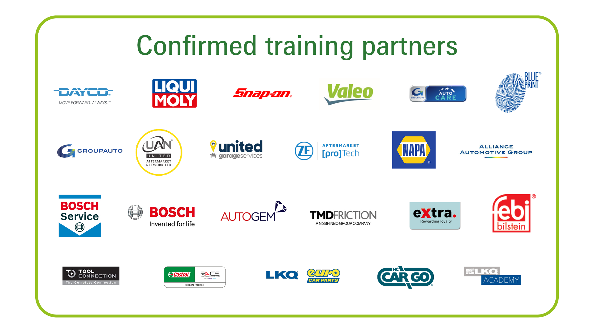 Training Partners Horizontal