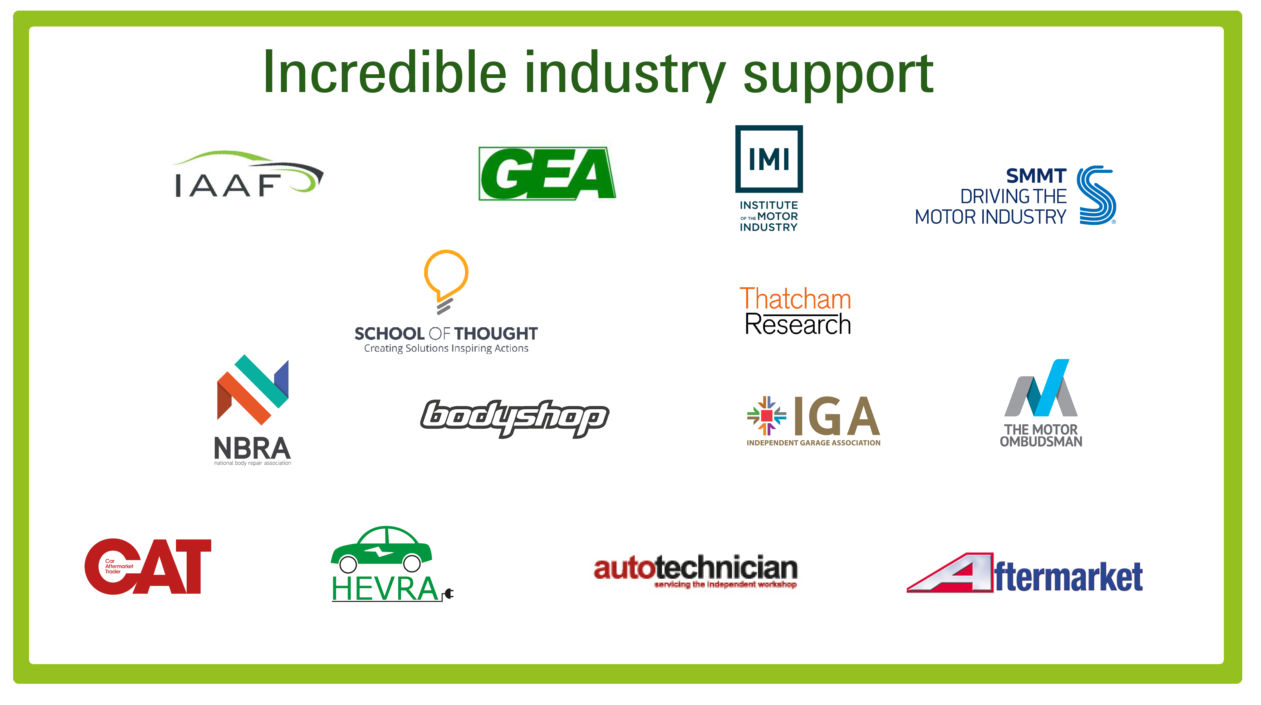 Exhibitors at Automechanika Birmingham